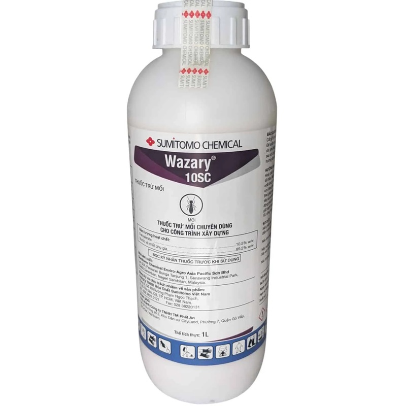 Thuốc chống mối nền móng Wazary 10SC