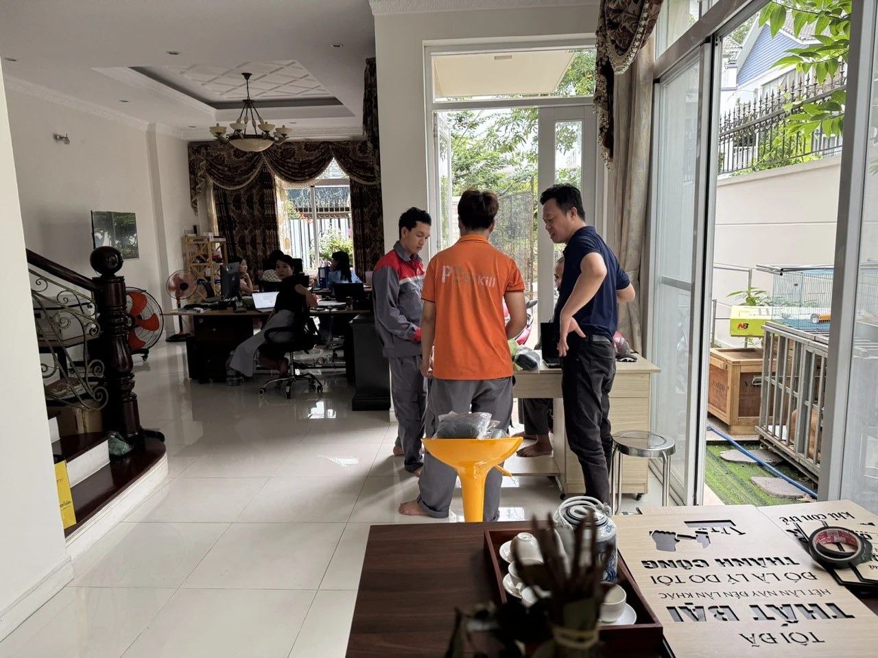 dich vu duoi chim nha