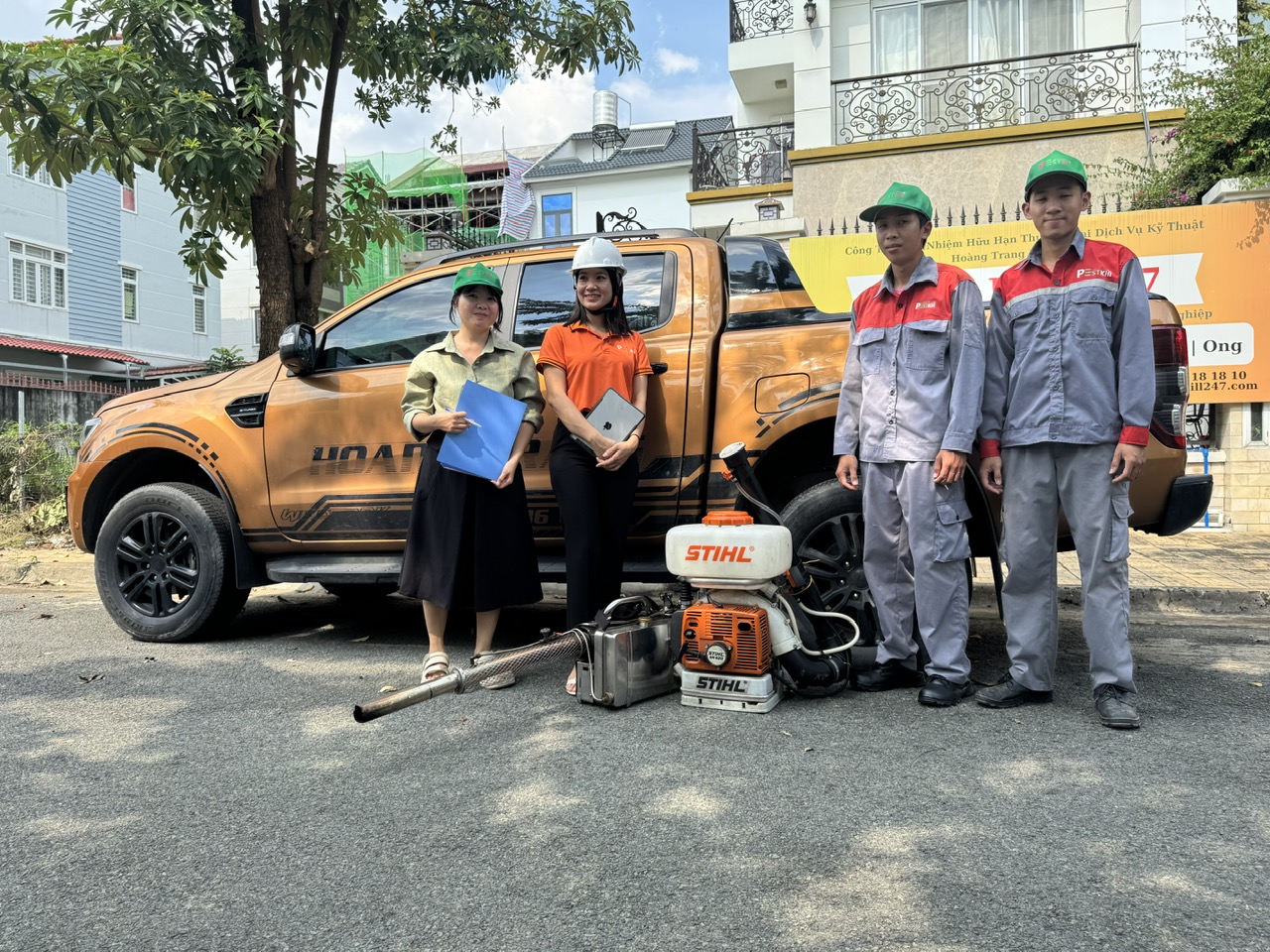 Đội ngũ kỹ thuật viên và hồ sơ năng lực Công ty Pest Kill 247 - Hoàng Trang 2